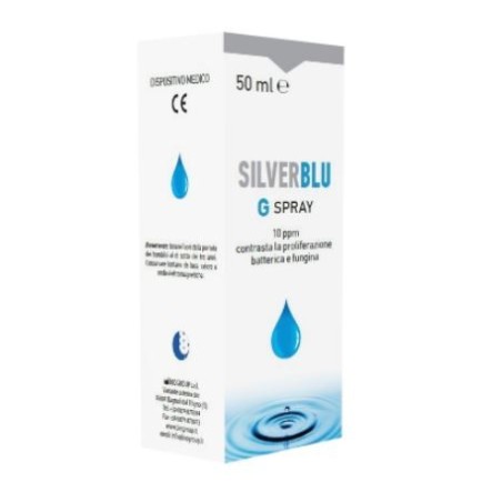 Silver Blu G Spray Via Orale Contrasta La Proliferazione Batterica E Fungina 50 Ml
