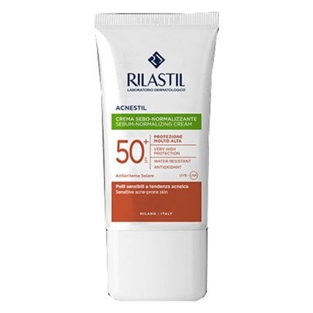 Rilastil Sun System Acnestil Crema Spf50+ 40 Ml