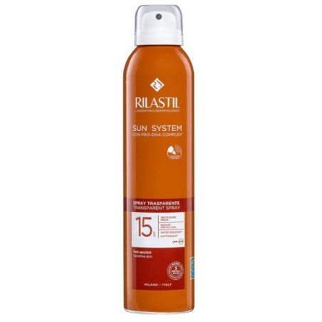 Rilastil Sun System Transparent Spray Spf15 200 Ml
