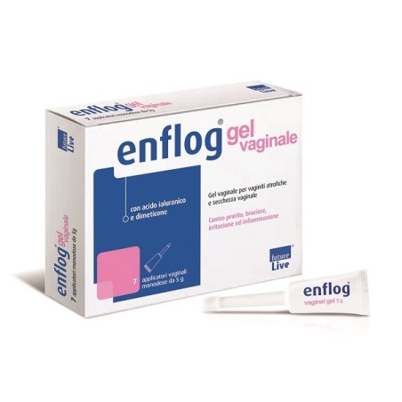 Enflog Gel Vaginale 7 Applicatori Monodose Da 5 G