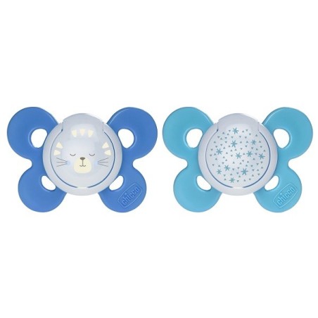Chicco Succhietto Comfort Lumi In Silicone B 16-36 Mesi