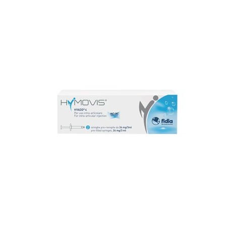 Siringa Intra-articolare Hymovis Acido Ialuronico 24 Mg 3 Ml 2 Pezzi