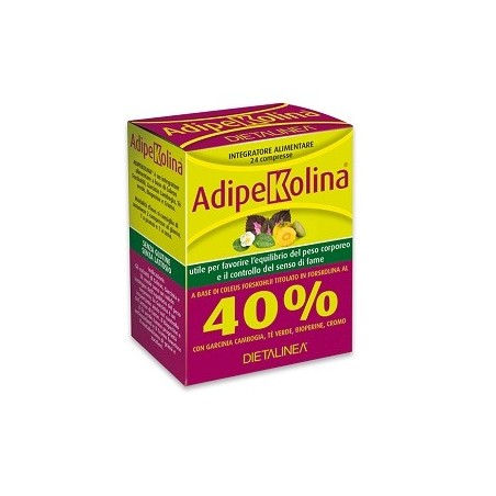 Dietalinea Adipekolina 24 Compresse