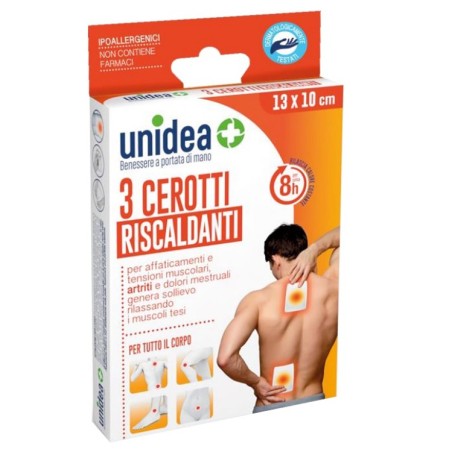 Cerotto Riscaldante Unidea 3 Pezzi