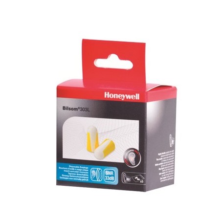 Ear Plugs Tappi Auricolari Antirumore Ad Espansione In Schiuma Poliuretanica Superficie Liscia 5 Paia