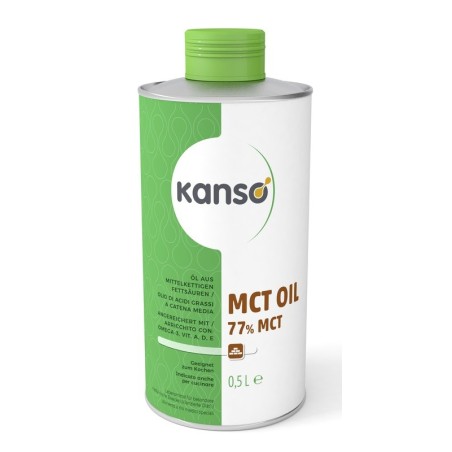 Kanso Mct Oil 77% Olio Di Acidi Grassi 500 Ml