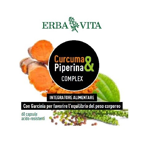 Curcuma&piperina Complex 60 Capsule