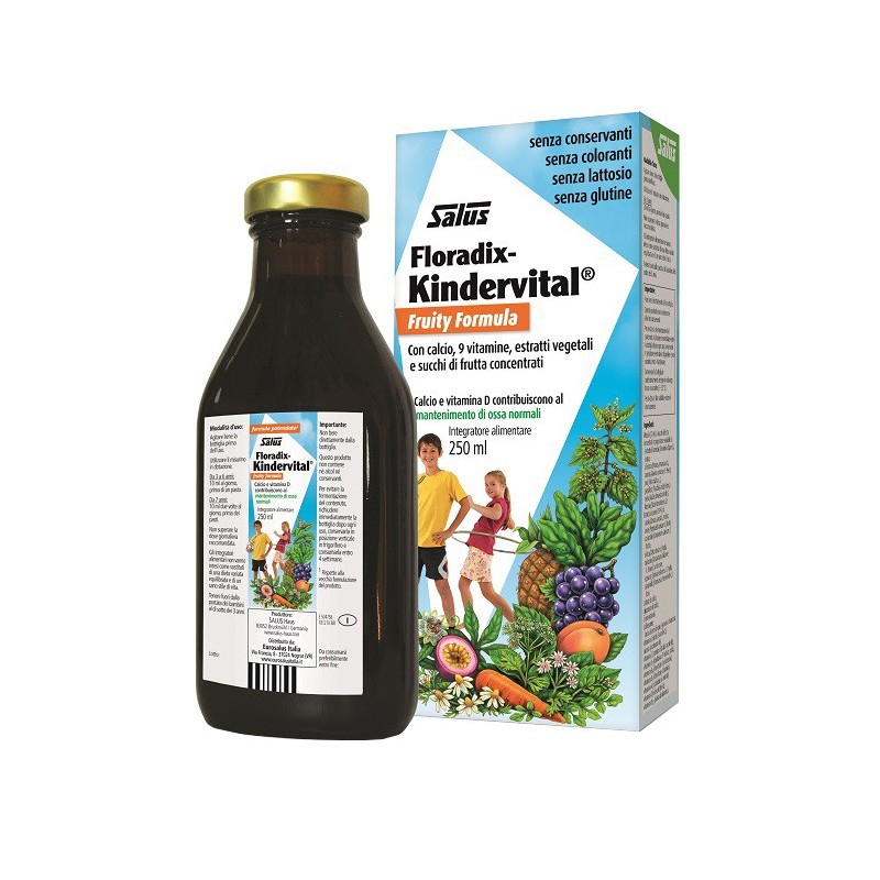 Kindervital Fruity Formula Potenziata Per Ragazzi 250 Ml