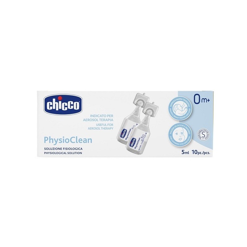 Chicco Soluzione Physioclean 5 Ml 10 Pezzi