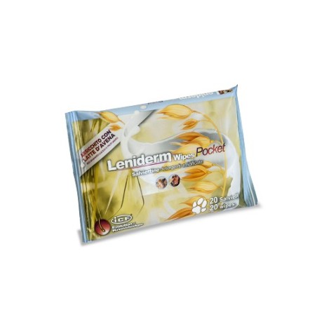 Leniderm Wipes Pocket 20 Pezzi