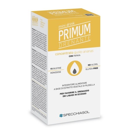 Primum Drenante Minidrink Ananas 15 Stick Da 10 Ml