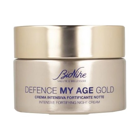 Defence My Age Gold Crema Intensiva Fortificante Notte 50 Ml