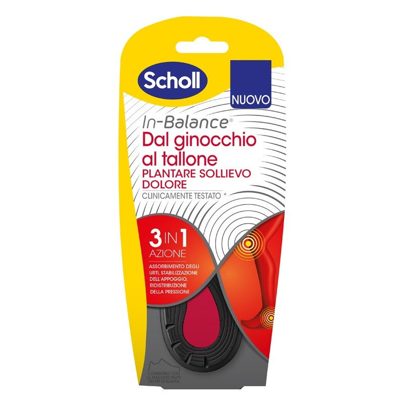 Plantare Sollievo Dolore Da Ginocchio A Tallone Scholl In Balance Everyday M