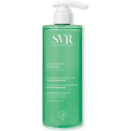 SVR Déo-Douche Spirial Gel 400ml