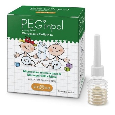 Peginpol Microclisma Ped 6 Microclismi Da 6 G