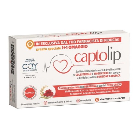 Captolip New Formula 24 Compresse Rivestite