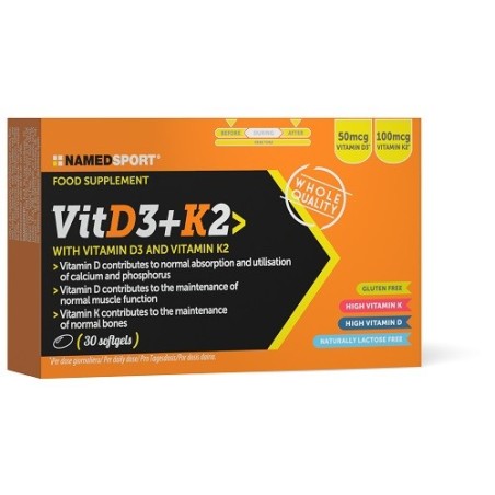 Vitd3+k2 30 Softgels