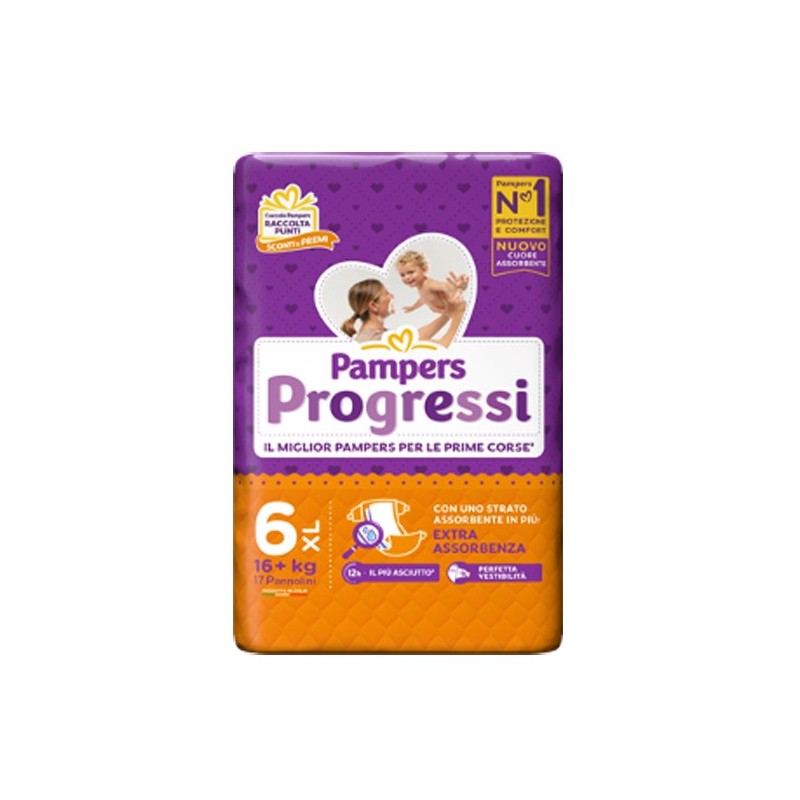 Pampers Progressi Xl 17 Pezzi