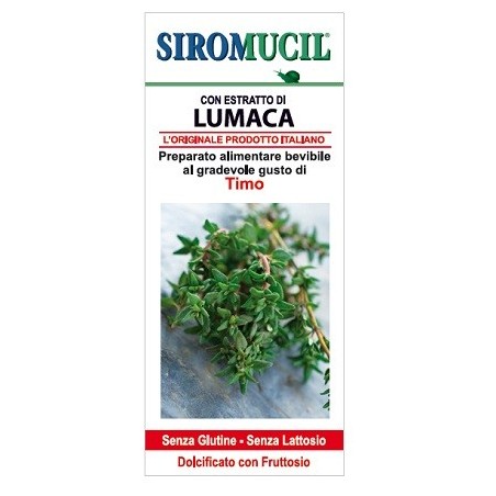 Siromucil Preparato Alimentare Con Estratto Di Lumaca Al Timo 150 Ml