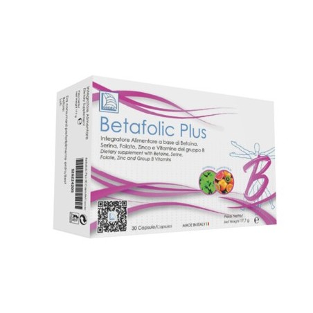 Betafolic Plus 30 Capsule Astuccio 18,6 G