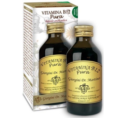 Vitamina B12 Pura 100 Ml Liquido Analcolico