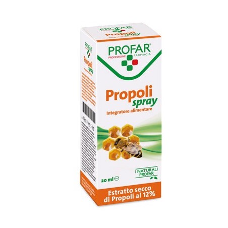 Propoli Spray Estratto Secco 12% 20 Ml Profar
