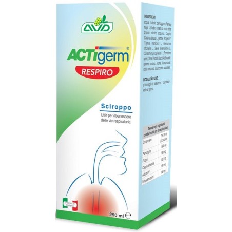 Actigerm Respiro Sciroppo 250 Ml