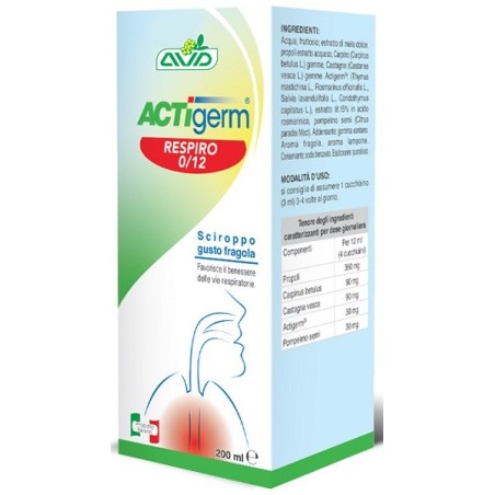 Actigerm Respiro 0-12 200 Ml
