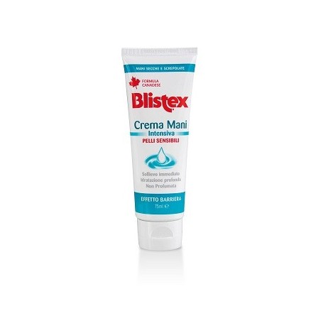 Blistex Crema Mani Intensiva Pelli Sensibili 75 Ml