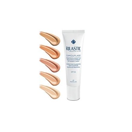 Rilastil Camouflage Fondotinta Correttivo Fluido Elevata Coprenza 30 30 Ml