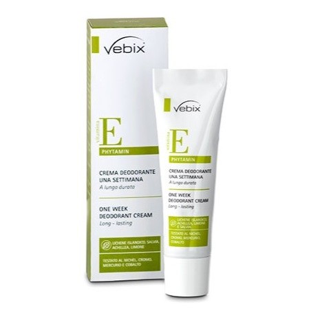 Vebix Phytamin Crema Deodorante 1 Settimana 25 Ml
