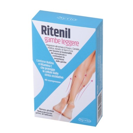 Ritenil Gambe Leggere 40 Compresse