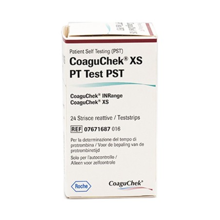 Coaguchek Xs Pt Pst 24 Strisce Test