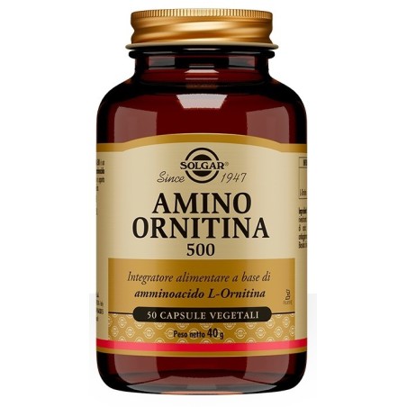Amino Ornitina 500 50 Capsule Vegetali