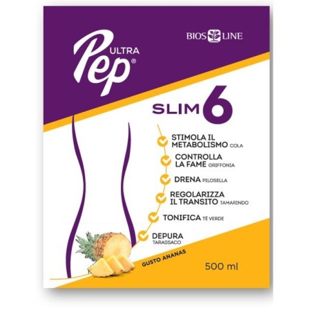 Ultra Pep Slim 6 Ananas 500 Ml