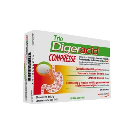 Trio Digeracid 24 Compresse
