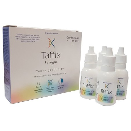 Taffix Family Spray Nasale In Polvere 4 Pezzi Da 1 G