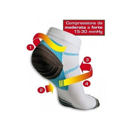 Calzino Compressione Plantare Fxt Misura L Thermoskin 1 Paio