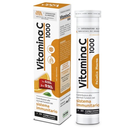 Sanavita Vitamina C 20 Compresse Effervescenti
