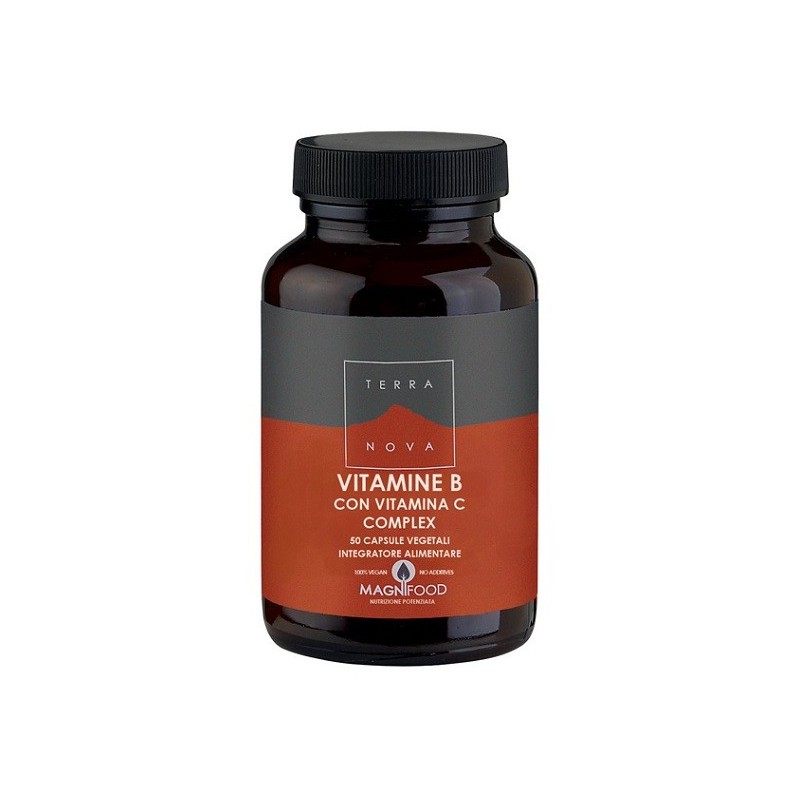 Terranova Complesso Di Vitamine B Con Vitamina C 50 Capsule