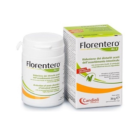 Florentero Act 120 Compresseappetibili Per Cani E Gatti