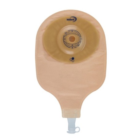 Sacca Per Urostomia Trasparente Ritagliabile Aurum Profile Uro Midi Diametro 13-25 Mm Inizio Convessita' 25 Mm 10 Pezzi