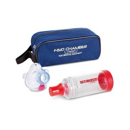 Fisiochamber Vision Plus Camera Di Inalazione Con Boccaglio E Maschera Periatrica
