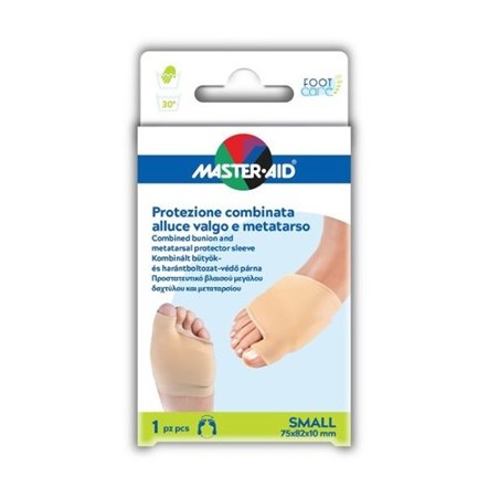 Protezione Master-aid Footcare Per Alluce Valgo E Metatarso Small 1 Pezzo D7