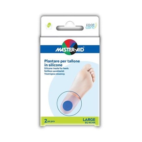 Talloniera In Due Tipologie Di Silicone Master-aid Footcare Large 2 Pezzi F4
