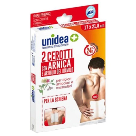 Unidea Cerotto All'arnica 17 X 21,8 Mm 2 Pezzi