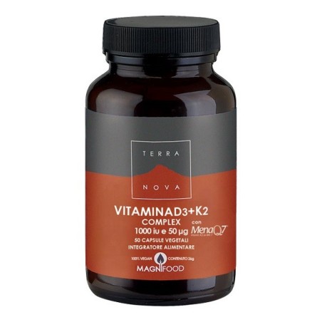 Terranova Vitamina D3 + K2 50 Capsule