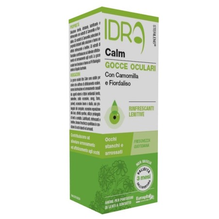 Gocce Oculari Rinfrescanti Sterilens Idra Calm Camomilla E Fiordaliso 10 Ml