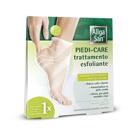 Allga San Piedi Care Trattamento Esfoliante 2 Buste 20 Ml