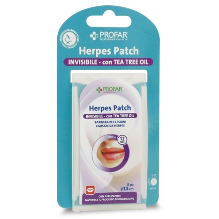 Profar Herpes Patch Con Tea Tree 15 Pezzi